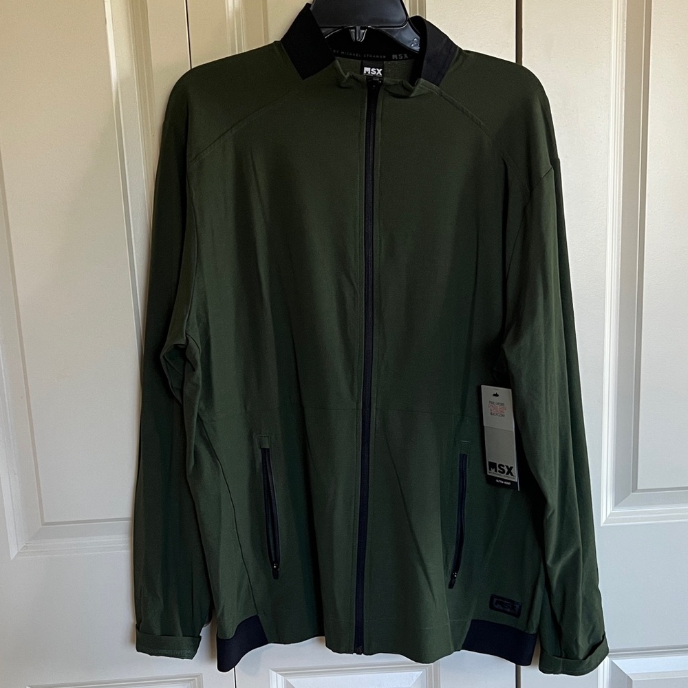 MSX Men's Olive Performance Jacket